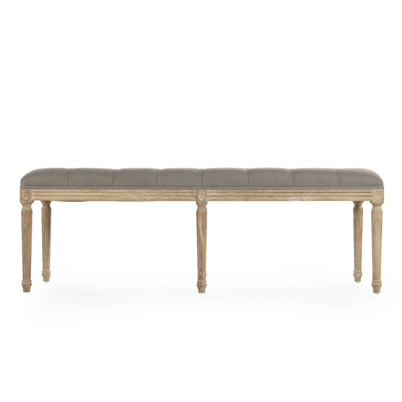 One Allium Way® Bodil Wood Bench Wayfair